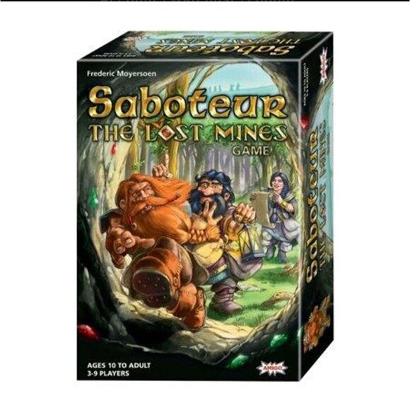 Amigo Saboteur Lost Mines Board Game – Strategy Adventure Family Party Game New - Picture 1 of 1
